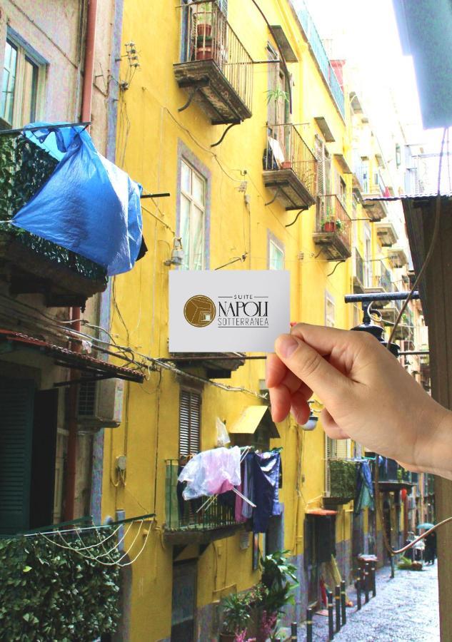 Suite Napoli Sotterranea Con Vasca Idromassaggio Zewnętrze zdjęcie